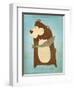 The Happy Bear-John W Golden-Framed Giclee Print