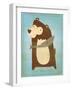 The Happy Bear-John W Golden-Framed Giclee Print