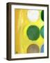 The Happy Dots 3, 2014-Nancy Moniz-Framed Giclee Print