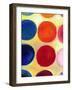 The Happy Dots 5, 2014,-Nancy Moniz Charalambous-Framed Giclee Print