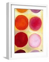 The Happy Dots 6, 2014,-Nancy Moniz Charalambous-Framed Giclee Print