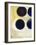 The Happy Dots 9, 2014-Nancy Moniz-Framed Giclee Print
