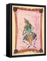 The Happy Drummer, 2004-Oglafa Ebitari Perrin-Framed Stretched Canvas