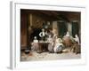 The Happy Family-Charles Auguste Romain Lobbedez-Framed Giclee Print