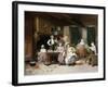 The Happy Family-Charles Auguste Romain Lobbedez-Framed Giclee Print