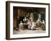 The Happy Family-Charles Auguste Romain Lobbedez-Framed Giclee Print