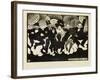 The Happy Latin Quarter-Félix Vallotton-Framed Giclee Print