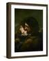 The Happy Lovers-Gustave Courbet-Framed Giclee Print