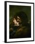 The Happy Lovers-Gustave Courbet-Framed Giclee Print