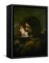The Happy Lovers-Gustave Courbet-Framed Stretched Canvas