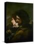 The Happy Lovers-Gustave Courbet-Stretched Canvas