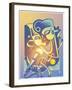 The Happy Microphone-David Chestnutt-Framed Giclee Print