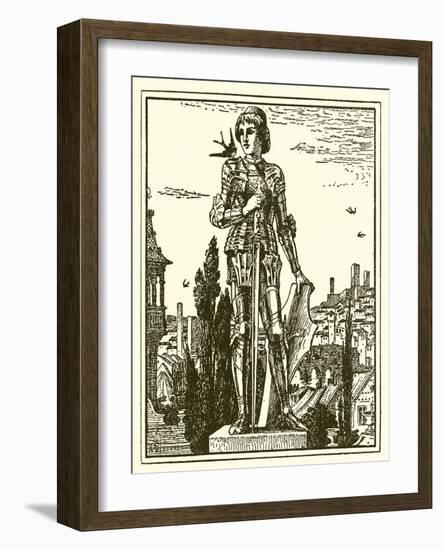 The Happy Prince-Walter Crane-Framed Giclee Print