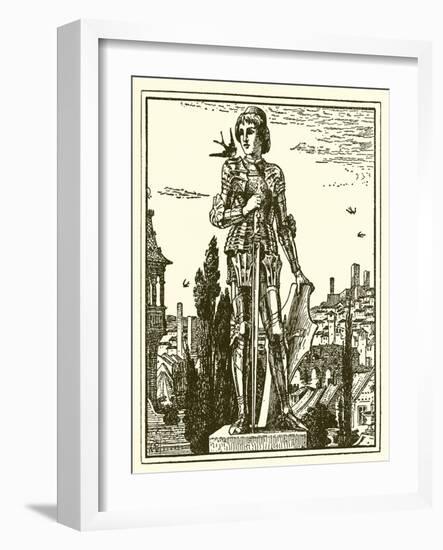 The Happy Prince-Walter Crane-Framed Giclee Print