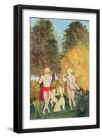 The Happy Quartet, 1902-Henri Rousseau-Framed Giclee Print