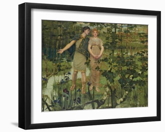 The Happy Valley-William Stott-Framed Giclee Print