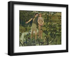 The Happy Valley-William Stott-Framed Giclee Print