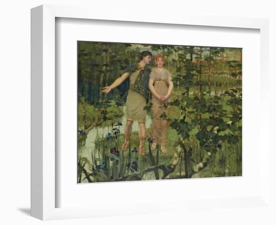 The Happy Valley-William Stott-Framed Giclee Print