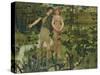 The Happy Valley-William Stott-Stretched Canvas