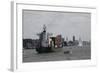 The Harbor Area of Hamburg, Germany-Dennis Brack-Framed Photographic Print