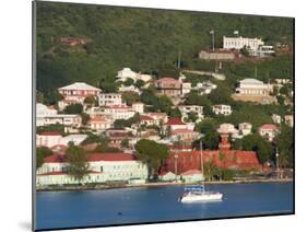 The Harbor at Charlotte Amalie, St. Thomas, Caribbean-Jerry & Marcy Monkman-Mounted Photographic Print