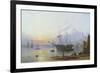 The Harbor at North Shields-Joseph Crawhall-Framed Giclee Print