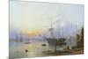 The Harbor at North Shields-Joseph Crawhall-Mounted Giclee Print