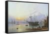 The Harbor at North Shields-Joseph Crawhall-Framed Stretched Canvas