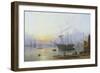 The Harbor at North Shields-Joseph Crawhall-Framed Giclee Print