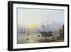 The Harbor at North Shields-Joseph Crawhall-Framed Giclee Print