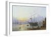 The Harbor at North Shields-Joseph Crawhall-Framed Giclee Print