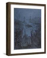 The Harbor, Genoa, 1913-Joseph Pennell-Framed Giclee Print