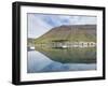 The harbor. Isafjordur, the capital of the Westfjords, Iceland.-Martin Zwick-Framed Photographic Print