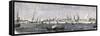 The Harbor of Bombay India of 1857-null-Framed Stretched Canvas