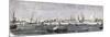 The Harbor of Bombay India of 1857-null-Mounted Giclee Print