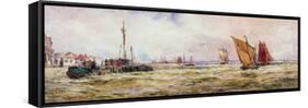 The Harbour, 1896-Thomas Hardy-Framed Stretched Canvas