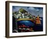 The Harbour, 1926-Christopher Wood-Framed Giclee Print