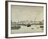 The Harbour, 1957-Laurence Stephen Lowry-Framed Giclee Print