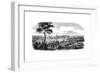 The Harbour and City of Kiel, Northern Germany, 1855-null-Framed Giclee Print