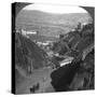 The Harbour and City of Valparaiso, Chile, C1900s-null-Stretched Canvas