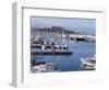 The Harbour and Fort Carre Where Napoleon was Imprisoned, Antibes, Alpes Maritimes, Cote d'Azur-Walter Rawlings-Framed Photographic Print