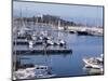 The Harbour and Fort Carre Where Napoleon was Imprisoned, Antibes, Alpes Maritimes, Cote d'Azur-Walter Rawlings-Mounted Photographic Print