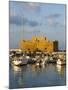 The Harbour and Paphos Fort, Paphos, Cyprus, Mediterranean, Europe-Stuart Black-Mounted Photographic Print