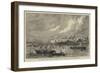 The Harbour and Town of Zanzibar on the Morning after the Hurricane-null-Framed Giclee Print