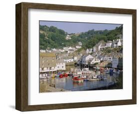 The Harbour and Village, Polperro, Cornwall, England, UK-Philip Craven-Framed Photographic Print