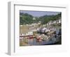 The Harbour and Village, Polperro, Cornwall, England, UK-Philip Craven-Framed Photographic Print