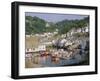 The Harbour and Village, Polperro, Cornwall, England, UK-Philip Craven-Framed Photographic Print