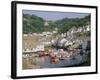 The Harbour and Village, Polperro, Cornwall, England, UK-Philip Craven-Framed Photographic Print