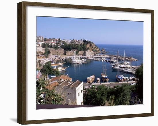 The Harbour, Antalya, Anatolia, Turkey, Eurasia-Adam Woolfitt-Framed Photographic Print