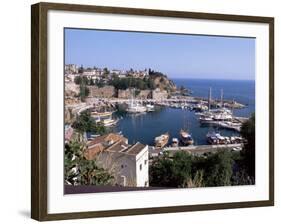 The Harbour, Antalya, Anatolia, Turkey, Eurasia-Adam Woolfitt-Framed Photographic Print